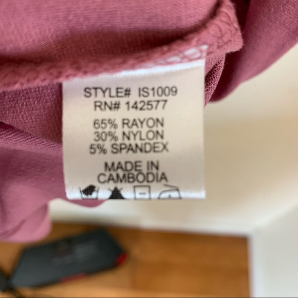 Pencil skirt Mauve - Picture 5 of 6